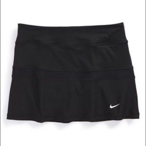 Black Womens Tennis Skirt